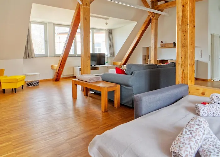 Apartamento Bohnapartments Altstadt-loft - Wasserbett - Parkplatz - Wlan - Zentrum Erfurt