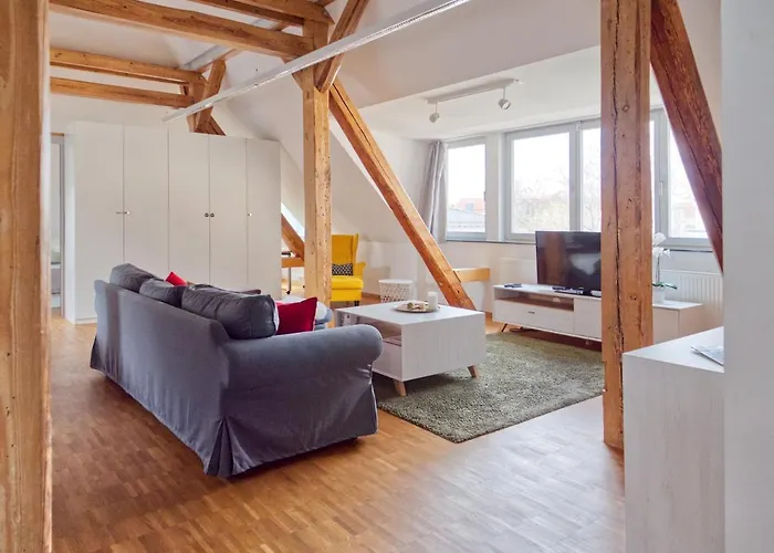 Bohnapartments Altstadt-loft - Wasserbett - Parkplatz - Wlan - Zentrum Apartament *