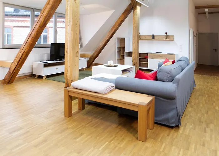 Apartament Bohnapartments Altstadt-loft - Wasserbett - Parkplatz - Wlan - Zentrum