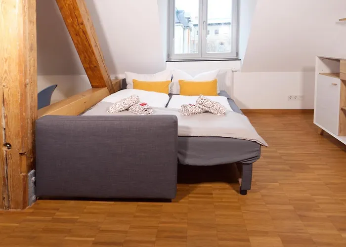 Appartement Bohnapartments Altstadt-loft - Wasserbett - Parkplatz - Wlan - Zentrum *