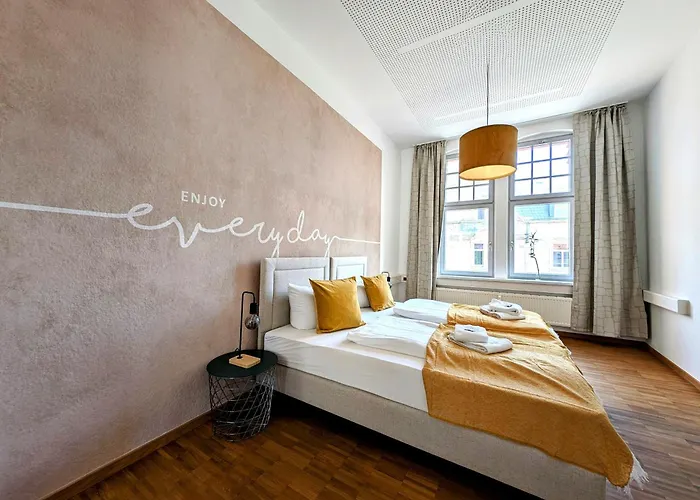 Apartamento Bohnapartments Altstadt-loft - Wasserbett - Parkplatz - Wlan - Zentrum Erfurt